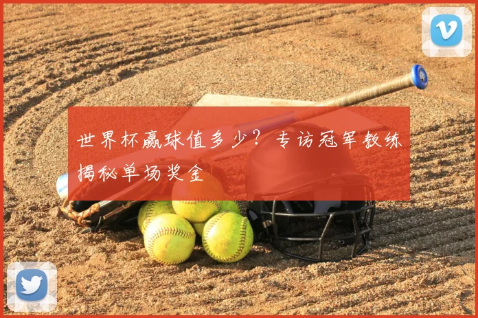 世界杯赢球值多少？专访冠军教练揭秘单场奖金