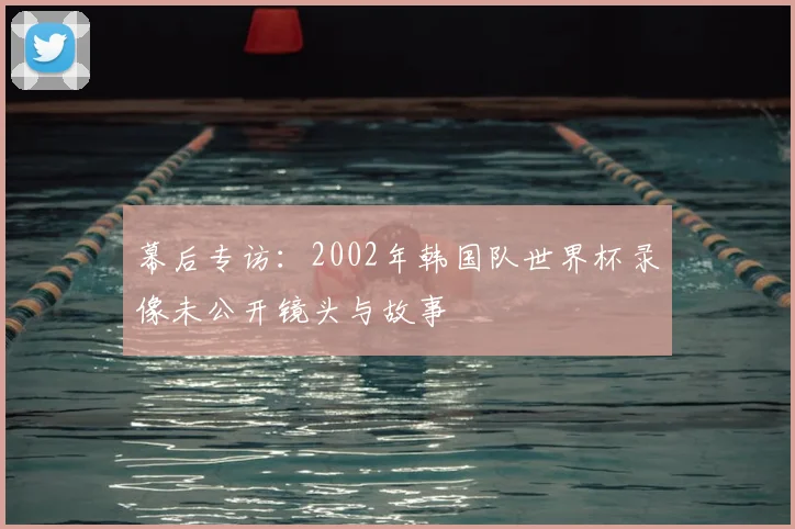 幕后专访:2002年韩国队世界杯录像未公开镜头与故事
